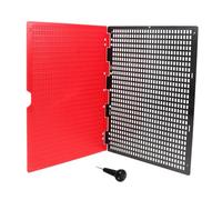 TOVINANNA Tableau D'écriture Braille en Plastique 27 Lignes 30 Cases Points Précis pour Apprentissage des Aveugles en Milieu Scolaire Grosse Capacité