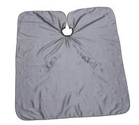 TOVINANNA Tablier garniture rasoirs tondeuses à cheveux poil la Coupe de cheveux shampooing Cape de salon cape réglable fournitures de barbier cape de barbier pour hommes en tissu Dark Grey
