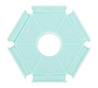 TOVINANNA Tampon Multi-Faces pour Enseignants Tampon de Remarque Devoirs en PP Vert 1 Pièce Timbre d'Encouragement Scolaire pour Corrections et Motivation des Élèves