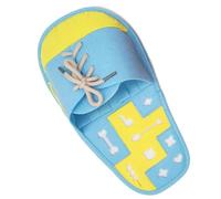 TOVINANNA Tapis de Reniflement pour Chien de Chaussure Bleu en Tissu, Interactif pour Alimentation Lente et Stimulation des Compétences de Recherche