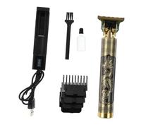 TOVINANNA Tondeuse à Cheveux Portable Professionnelle Avec Peignes Batterie Rechargeable Et Accessoires Outil De Coiffure Doré Pour Et Coiffeurs
