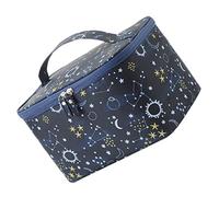 TOVINANNA Trousse De Maquillage Portable Et Paquet Rangement Maquillage Grand Format Oxford Résistant à Usure Fermeture Éclair Sécurisée Pratique pour Voyages Affaires Et Usage Quotidien