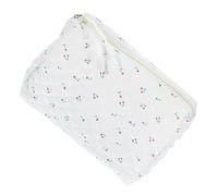 TOVINANNA Trousse De Maquillage Spacieuse Et Élégante De Rangement Cosmétique avec Motif Cerise pour Voyages Et Quotidien