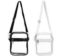 TOVINANNA Trousses De Maquillage De Voyage en Vrac - 2 Pièces À Bandoulière À Main De Sport avec Fermeture Sécurisée Et Sangle Réglable pour Un Accès Facile