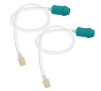 TOVINANNA Tuyau de Rallonge en Plastique pour Ventouses, Accessoire Compact 2pcs, Offrant Praticité pour Usage à Domicile