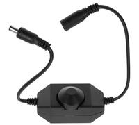 TOVINANNA Variateur Rotatif Unipolaire LED Monochrome Noir Contrôleur de Luminosité pour Bande LED Mini Variateur pour Éclairage Dimmable Réglage Progressif de L’Intensité pour Salon la