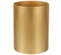 TOVINANNA Vase en Fer Forgé Vase Centre De Table Cache-Pot en Métal à Fleurs en Laiton s De Mariage en Métal en Or Conique Cylindrique en Petit Le Fer Rond