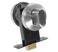 TOVINANNA Verrou Indicateur de Salle de Bain en Acier Inoxydable Brossé Serrure de Cabine de Toilettes sans Clé Verrou de Porte pour Cloisons de Toilettes Publiques Indicateur/Occupé