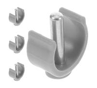 TOVINANNA Verrous À Goupille De Canne 4pcs En ABS Et Acier Clip C Pour Béquilles Usage Polyvalent Convient Aux Seniors Marche Et Randonnée