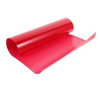 TOVINANNA Vinyle Thermocollant 3D Puff Rouge 30X50 CM Feuille Transfert Thermique Textile pour Décoration DIY Vêtements Paquet et Coussins Compatible Presse à Chaud Effet Relief