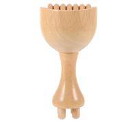 TOVINANNA Wood Therapy Cup Roller Massager For Muscle Relaxation Lightweight Wooden Cupping Tool For Home And Travel Manual Body Massage And Scraping Device