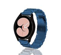 ToVioc 20mm Bracelet Compatible avec Samsung Galaxy Watch 7/6/5/4 40mm&44mm, Bracelet Rechange Réglable Acier Inoxydable pour Samsung Galaxy Watch 6 Classic 43mm&47mm/FE - Bleu