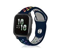 ToVioc 20mm Bracelet Sport Silicone pour Garmin Forerunner 570 42mm/165/165 Music, Respirant Sangle pour Garmin Vivoactive 6/5/3/3 Music, Approach S44/S50/S40/S42 - Vert