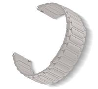 ToVioc Bracelet Silicone pour Amazfit Active 3 Premium/Active 2 Square/Active2/Bip 3 Pro, 20mm Bracelet Remplacement Magnétique pour Amazfit Cheetah 2 Pro/Cheetah Square - Lumière d'étoile
