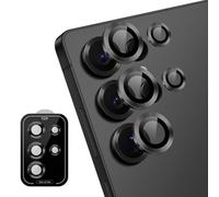 ToVioc Caméra Protecteur Compatible avec Samsung Galaxy S26 Ultra 5G HD Anti Rayures Verre Trempé Protecteurs D'objectif Téléphone Portable pour Samsung Galaxy S26 Ultra 5G - Noir