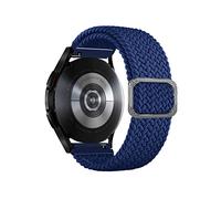 ToVioc Nylon Bracelet Compatible avec Samsung Galaxy Watch 6 Classic/5 Pro, 20mm Ajustable Élastique Sport Bracelet Hommes et aux Dames pour Samsung Galaxy Watch 4 Classic - Bleu