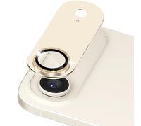 ToVioc] Protection Camera pour iPhone Air, Protection Objectif Couverture Complète, Verre Trempé 9H + Cadre Aluminium, Anti-Rayures Transparence élevée Protege Camera pour iPhone Air - Or