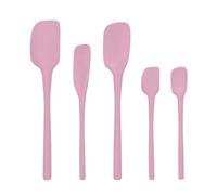 Tovolo Flex Core Lot de 5 spatules en silicone résistantes à la chaleur avec spatule antiadhésive, cuillère, grattoir pour bocal, passe au lave-vaisselle, spatules sans BPA pour mélanger la pâtisserie