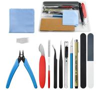 TOVOT Gundam Lot de 16 Outils de Construction pour modélisme et réparation