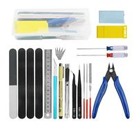TOVOT Gundam Lot de 23 Outils de Construction pour modélisme et réparation