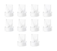 TOVVILD Lot de 10 valves à bec de canard compatibles avec Momcozy M5/M6/V1/V1 Pro/V2/V2 Pro, pièces de rechange pour tire-lait Momcozy