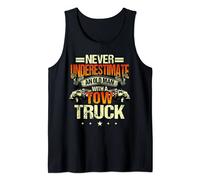 Tow Truck Driver Gifts Funny Operator Wrecker Towing Débardeur