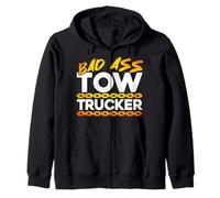 Tow Truck Driver Wrecker Bad Ass Tow Trucker Sweat à Capuche