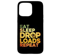 Tow Truck Driver Wrecker Eat Sleep Drop Loads Repeat Coque pour iPhone 15 Pro Max