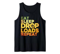 Tow Truck Driver Wrecker Eat Sleep Drop Loads Repeat Débardeur
