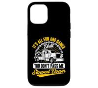 Tow Truck Driver Wrecker Its All Fun Until You Don't Pass me Coque pour iPhone 12/12 Pro