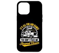 Tow Truck Driver Wrecker Its All Fun Until You Don't Pass me Coque pour iPhone 12 Pro Max