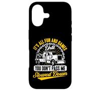 Tow Truck Driver Wrecker Its All Fun Until You Don't Pass me Coque pour iPhone 17