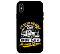 Tow Truck Driver Wrecker Its All Fun Until You Don't Pass me Coque pour iPhone X/XS