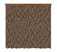 tow000ack Rideau Perlé en Bois pour Porte,Rideau de Porte Perles,Rideau en Perles de Bois Séparateur,Rideaux Occultant Isolation Thermique,pour Salon Chambre,Personnalisable (90 Strands (90x180cm))