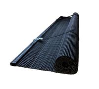 tow000ack Store en Bambou Opaque à Tirage Latéral,Rideau à Rouleaux Romains,Noir Store Enrouleur Occultant,Store Venitien Bois pour Balcon Fenetre et Portes,Largeur x Hauteur (75cm x 130cm)