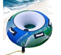 Towable Boat Tube, Inflatable Water Raft, Wear Resistant Sports Float, Large Capacity Tube for Rafting Swimming Fishing Waterskiing, Beach Lake River Wakeboard Kayak, 48.03x2.36 in