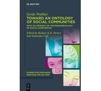 Toward An Ontology Of Social Communities