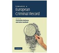 Towards A European Criminal Record