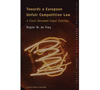 Towards A European Unfair Competition Law