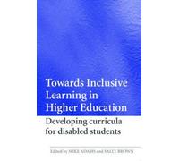 Towards Inclusive Learning In Higher Education