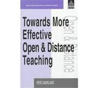Towards More Effective Open and Distance Teaching Perc Marland (Auteur)