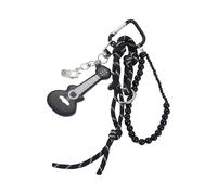 TOWARDSNAN 2. Pendentif en métal pour sac de guitare avec chaîne tressée et perles - Décoration parfaite pour un usage quotidien ou des occasions spéciales