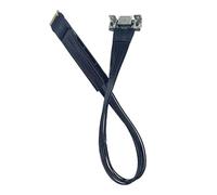 TOWARDSNAN Adaptateur d'extension de données PCIe4.0 SFF 8611 vers serveurs 4i Super Speed PCIe4.0 Gen4 Gestion de la chaleur