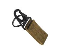 TOWARDSNAN Anneaux de chaîne en D mousquetons à clip porte-clés boucle de suspension crochet support engrenage poids léger porte-clés boucle de maintien, Couleur boue., One Size