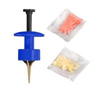 TOWARDSNAN Appâts de pêche portables légers Clip vers de terre asticots vivants Crochet d'alimentation rapide facile à utiliser pour nourrir les asticots vivants