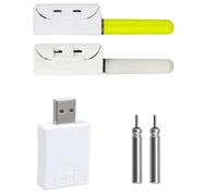 TOWARDSNAN Bâton lumineux LED pour canne à pêche - Lampe d'alarme d'extérieur étanche - Pointe de canne à pêche - Accessoire de pêche - Grand bâton lumineux LED - Outil de pêche de nuit en plein air