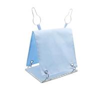 TOWARDSNAN Cage à oiseaux suspendue avec design ventilé pour perroquets, calopsittes conures Taille M