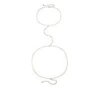 TOWARDSNAN Chaîne de corps pour soutien-gorge, collier harnais en alliage, accessoires de plage pour femme, fille pour femme, taille unique, Comme décrit, Comme décrit.