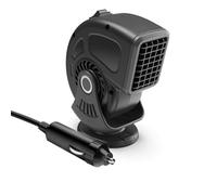 TOWARDSNAN Chauffage portable 24 V pour pare-brise et désembuage 2 en 1 Chauffage/refroidissement rapide Chauffage désembuage Chauffage portable pour voiture