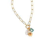 TOWARDSNAN Collier à pendentif pratique en acier robuste avec des designs simples mais accrocheurs pour femme tendance ornement de bureau, taille unique, Comme décrit, Comme décrit.